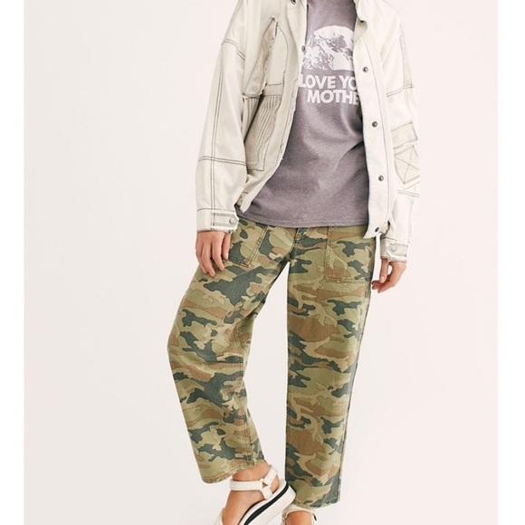 Free People remy camo pant - Picture 2 of 14